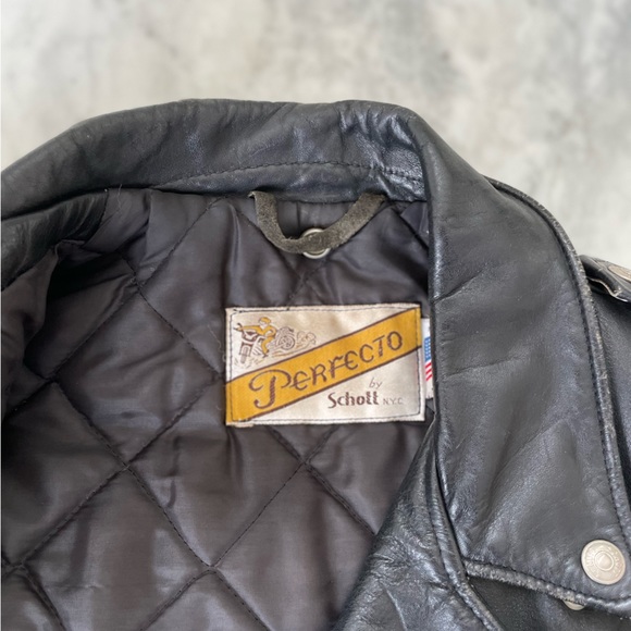 Schott NYC Perfecto 618 Steerhide motorcycle jacket size 36 USA - Picture 5 of 15